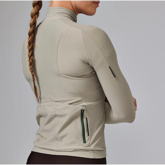 NWT Velocio Ultralight Long Sleeve Cycling Jersey Moonrock Sz M Performance Top - Picture 9 of 16